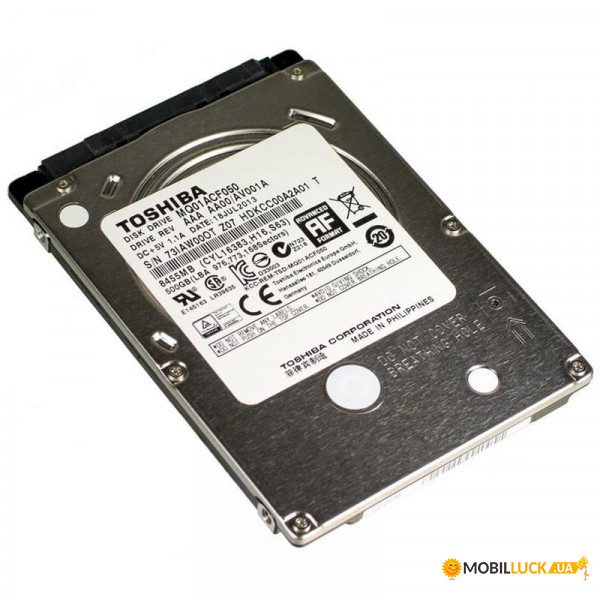   HDD 2.5 SATA  500GB Toshiba 7200rpm (MQ01ACF050) 