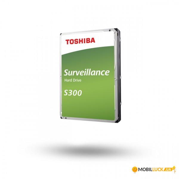   Toshiba HDD SATA 8.0TB S300 7200rpm 256MB (HDWT380UZSVA)