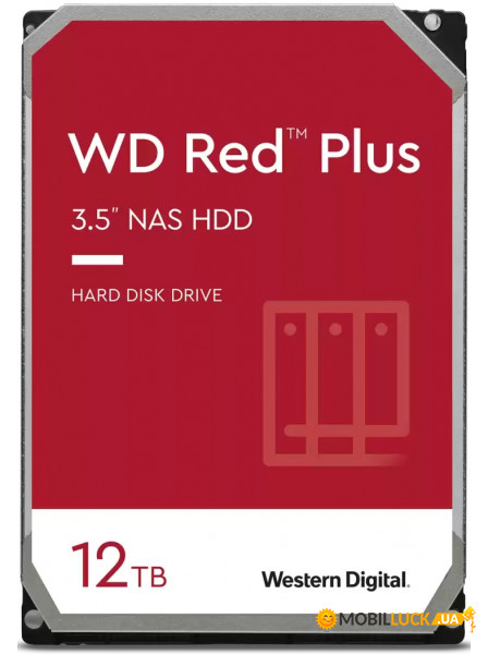   WD Red Plus 12TB (WD120EFBX, WD121KFBX)
