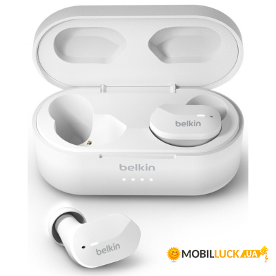 Belkin Soundform True Wireless, white (AUC001BTWH)