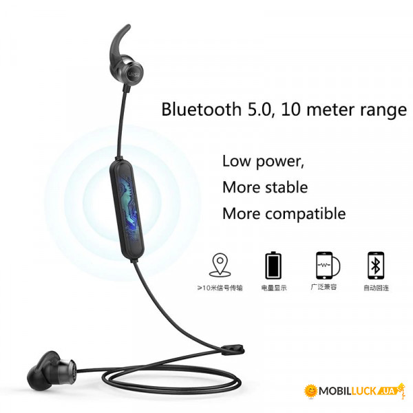  UiiSii Bluetooth waterproof IPX5 B6 Black