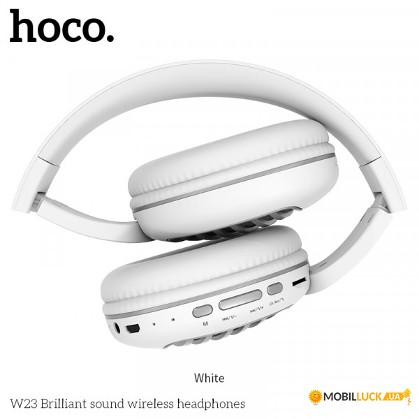  Hoco Bluetooth Brilliant Sound W23 White