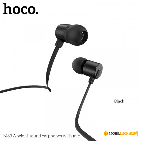  Hoco with mic Ancient sound universal M63 Black