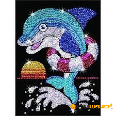   Sequin Art RED Jack Dolphin (SA1304)