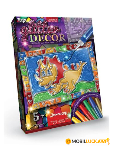     Danko Toys Glitter Decor  (GD-01-02)