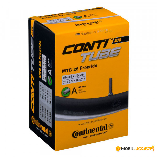  Continental MTB Tube Freeride 26 A40 RE [57-559->70-559]