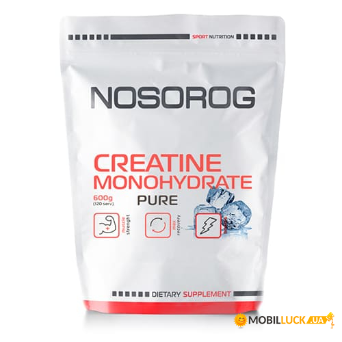  Nosorog Creatine Monohydrate 600 