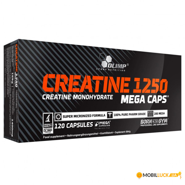  Olimp Sport Nutrition Creatine Mega Caps 120  (4384301833)
