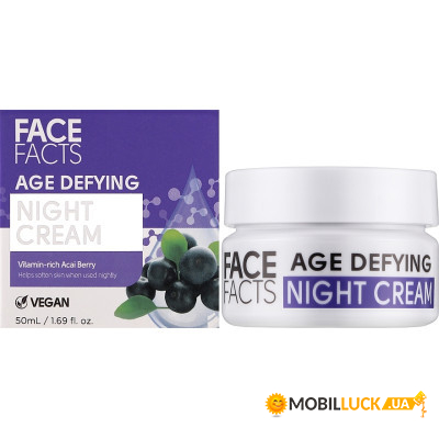    Face Facts Age Defying Night Cream   50  (5031413914009)