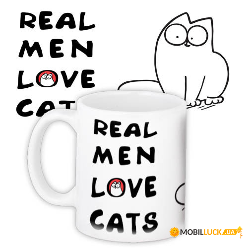    Real men love cats KR_PRI100