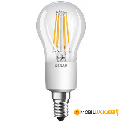  Osram LED Retrofit Filament 4W/827, 300, CL, P40, E14, DIM (4052899961845)
