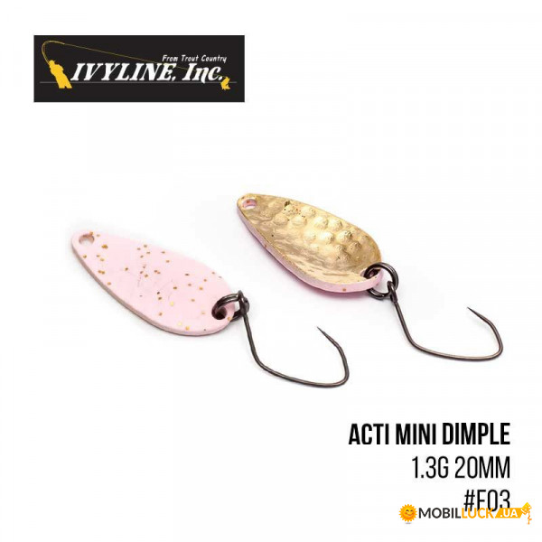  Ivyline Acti Mini Dimple 1.3g 20mm (F03)