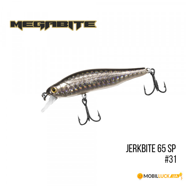  Megabite Jerkbite 65 SP (65 mm, 5.9 g, 1.0 m) (31)