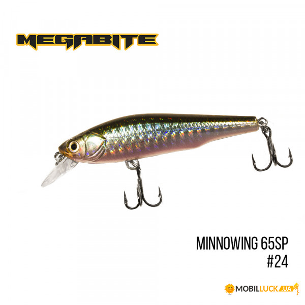  Megabite Minnowing 65 SP (65 mm, 5.4 g, 0.8 m) (24)