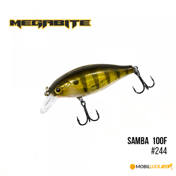  Megabite Samba 100 F (60 mm, 12,5 g, 1 m) (244)