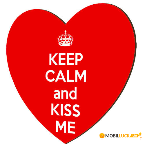 -  Keep calm and kiss me MS_WOL016
