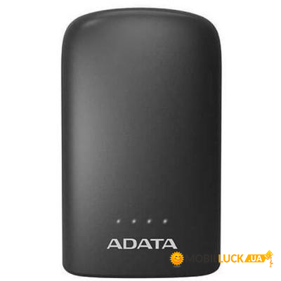  A-Data P10050V Black (10050mAh, out 2*5V*2,4A max, cable Micro-USB) (AP10050V-dusb-cbk)