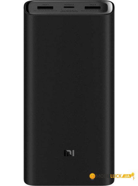    Xiaomi Mi Power Bank 3 Pro USB-C 20000mAh black (VXN4245CN/ PLM07ZM)