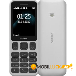   Nokia 125 DS White