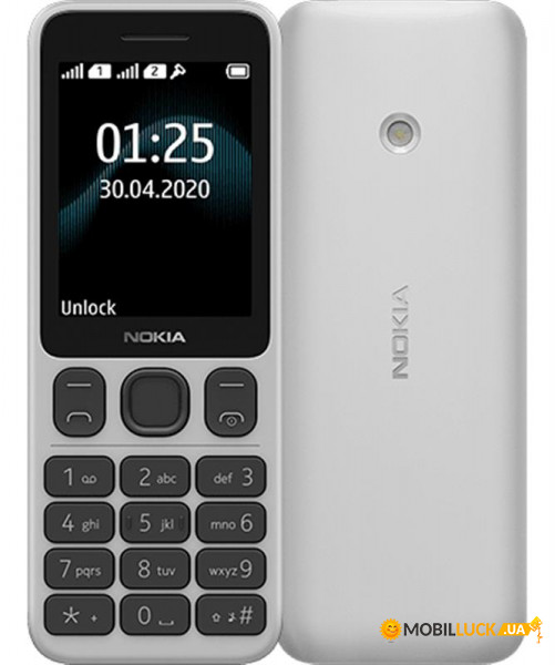   Nokia 125 Dual Sim White
