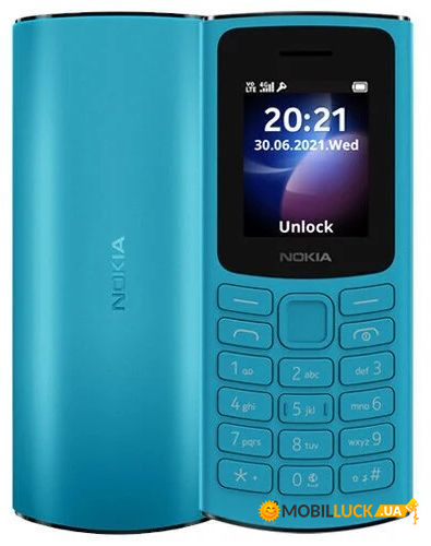   NOKIA 105 Dual SIM (cyan) TA-1557