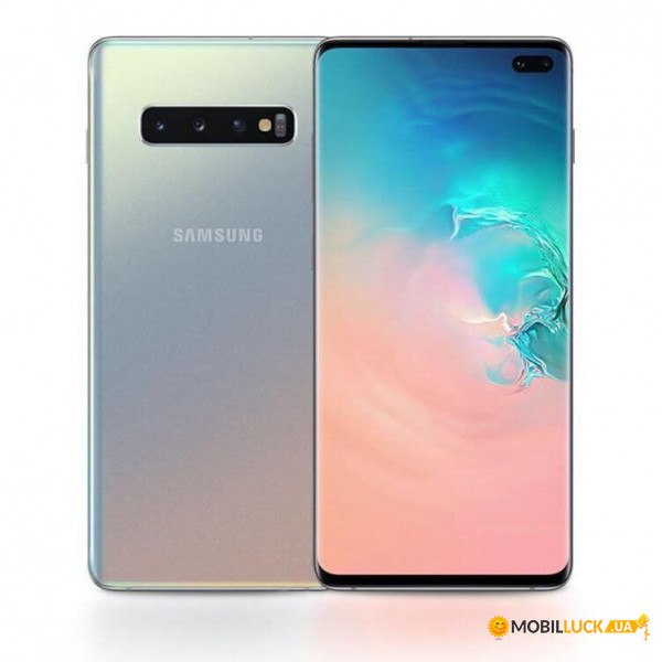  Samsung Galaxy S10+ SM-G975 DS 8/128GB Prism Silver *EU