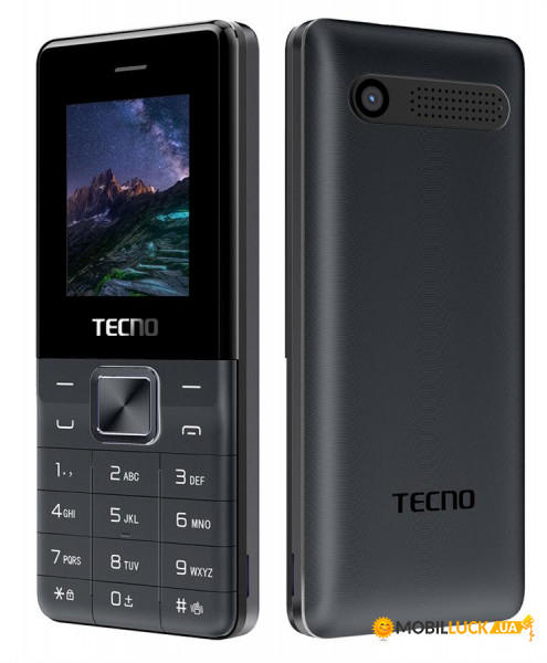   Tecno T301 Dual Sim Black (4895180743320)