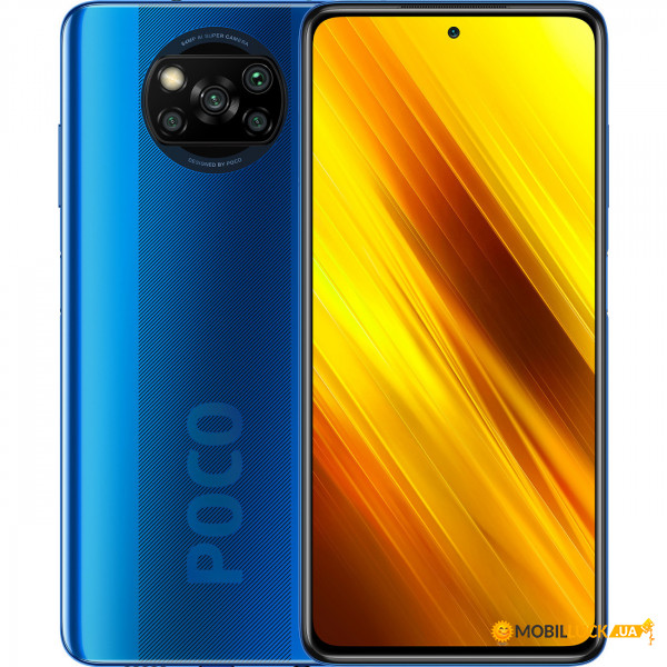  Xiaomi Poco X3 6/128GBCobalt Blue