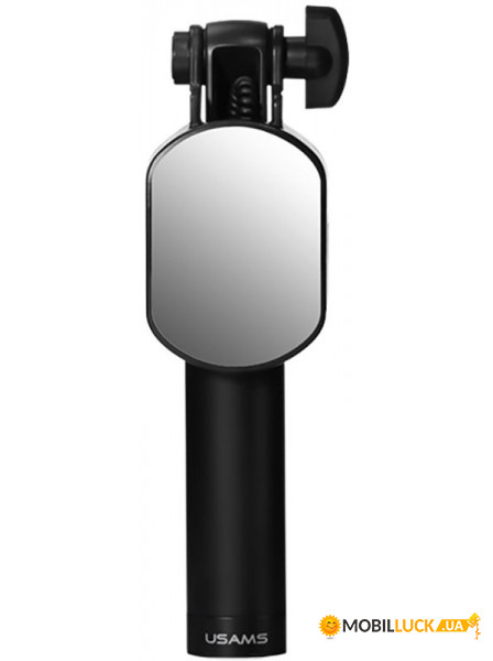  Usams US-ZB030 3.5 mm Port Selfie Stick with NIMI Mirror Black