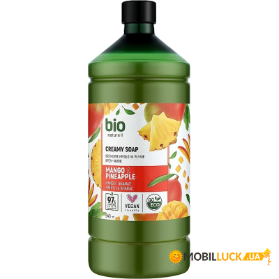   Bio Naturell Mango & Pineapple Creamy Soap     946  (4820168434518)