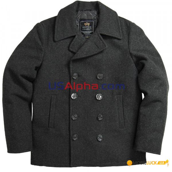 Alpha Industries USN Pea Coat XL -