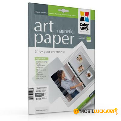  ColorWay Letter 216x279mm ART magnetic glossy (PGA690005MLT)