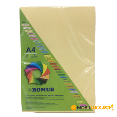  Romus A4 80 /2 100sh Caramel (R51413)