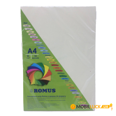  Romus A4 80 /2 100sh Ivory (R51420)