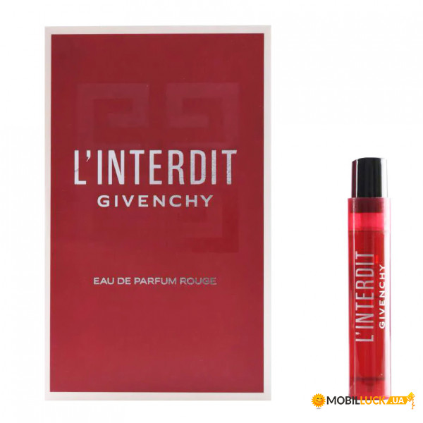   Givenchy Linterdit Eau De Parfum Rouge   1 ml vial