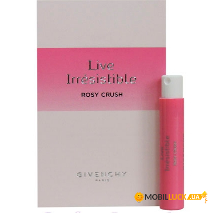   Givenchy Live Irresistible Rosy Crush   1 ml vial