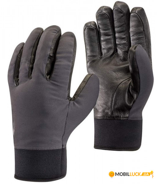  Black Diamond HeavyWeight Softshell Gloves M Smoke (1033-BD 801464.SMOK-M)