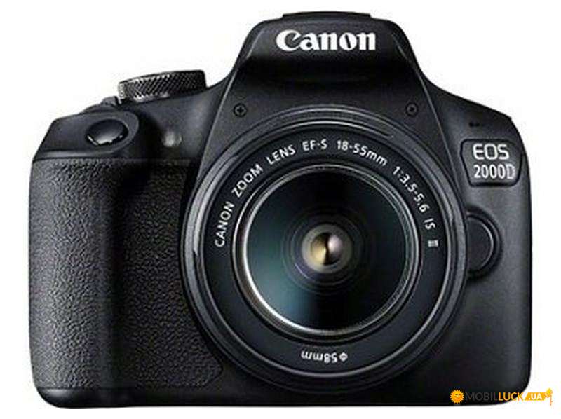  Canon EOS 2000D  18-55 IS II Black (2728C008) 