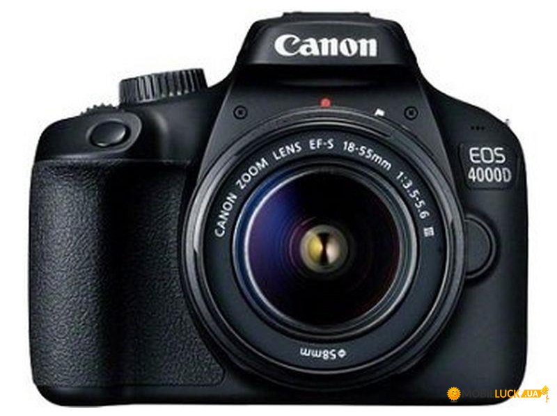  Canon EOS 4000D  18-55 DC III Black (3011C004) 