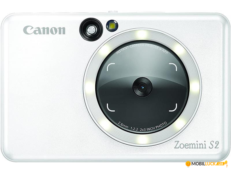  - Canon ZOEMINI S2 ZV223 White (4519C007)