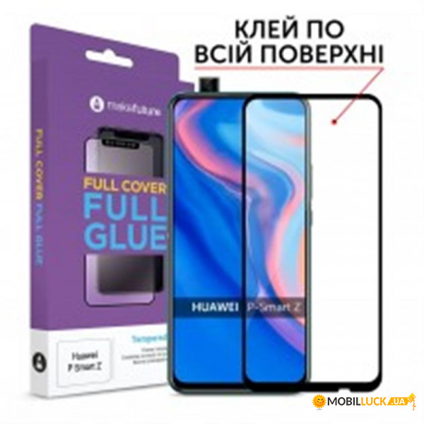   MakeFuture Huawei P Smart Z Full Cover Full Glue 0.33mm Black (MGF-HUPSZ)