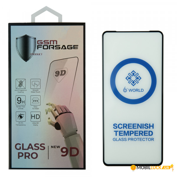   Premium Tempered Glass  Samsung Galaxy A72 SM-A725F (6.7) Black