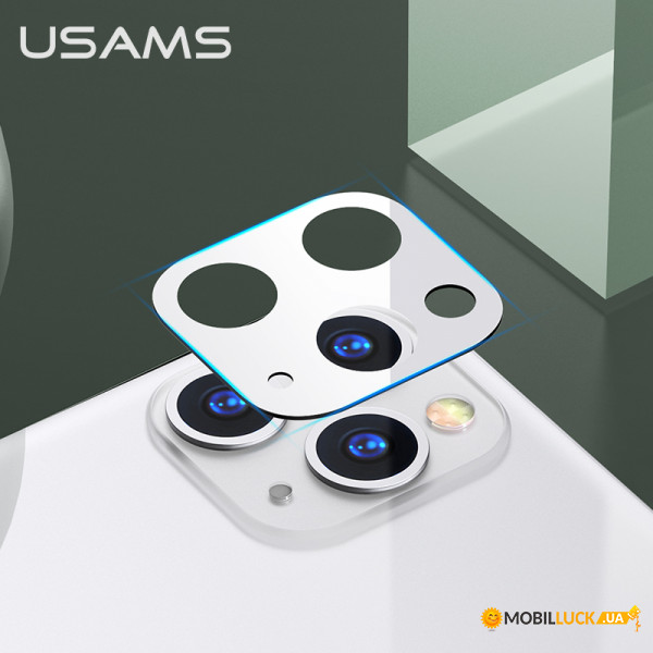   USAMS   iPhone 11 Camera Lens Protective Glass US-BH553 transparent (20537)