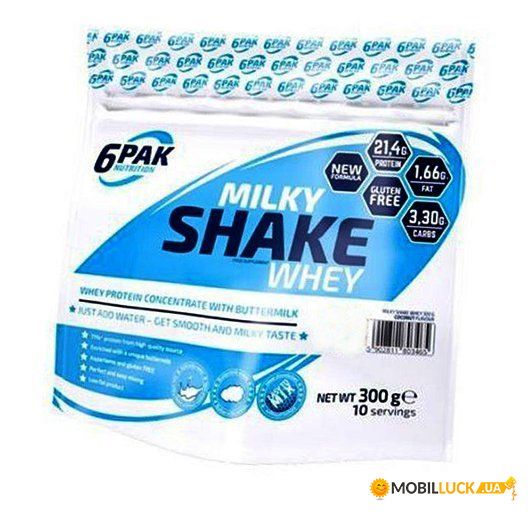    6Pak   Milky Shake Whey 300  - (29350003)
