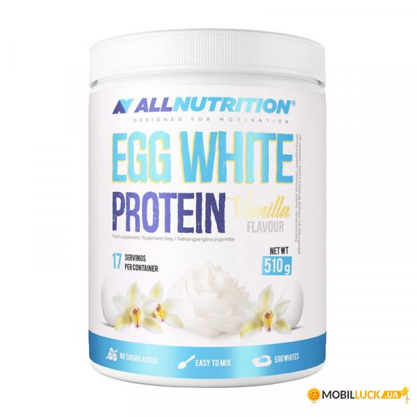  All Nutrition Egg White Protein 510 g chocolate