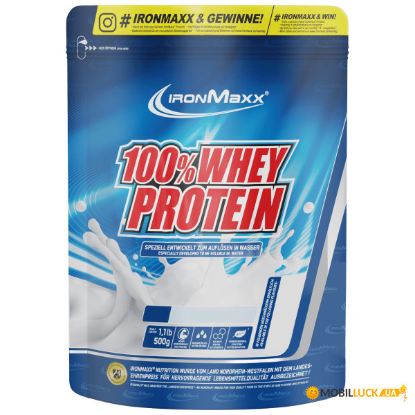   IronMaxx 100 Whey Protein 500  