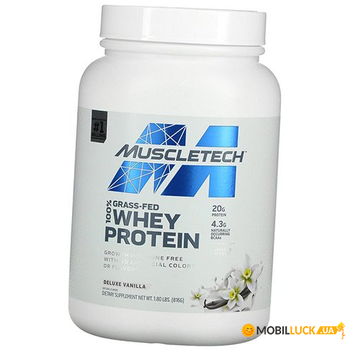   Muscle Tech 100% Grass-Fed Whey Protein 816  (29098020)