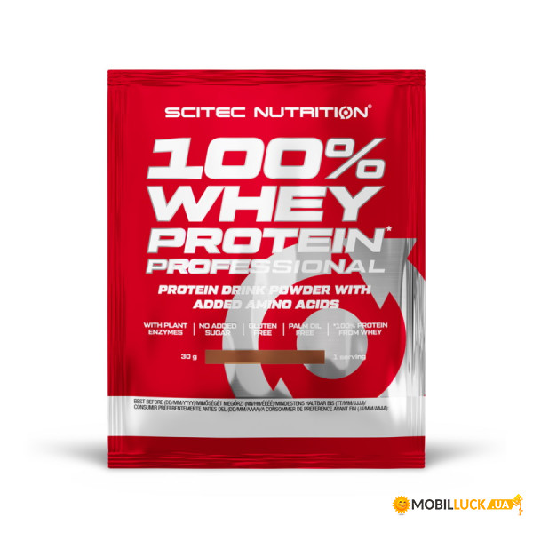  Scitec Nutrition 100% Whey Protein Professional 30 g lemon cheesecake