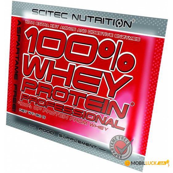  Scitec Nutrition  100% Whey Protein Professional 30  straw. white choc