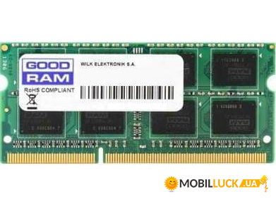   Goodram 8 GB SO-DIMM DDR4 2400 MHz (GR2400S464L17S/8G)